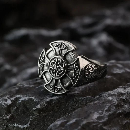 Celtic Knot Energy Shield Ring: A Symbol of Timeless Power and Heritage