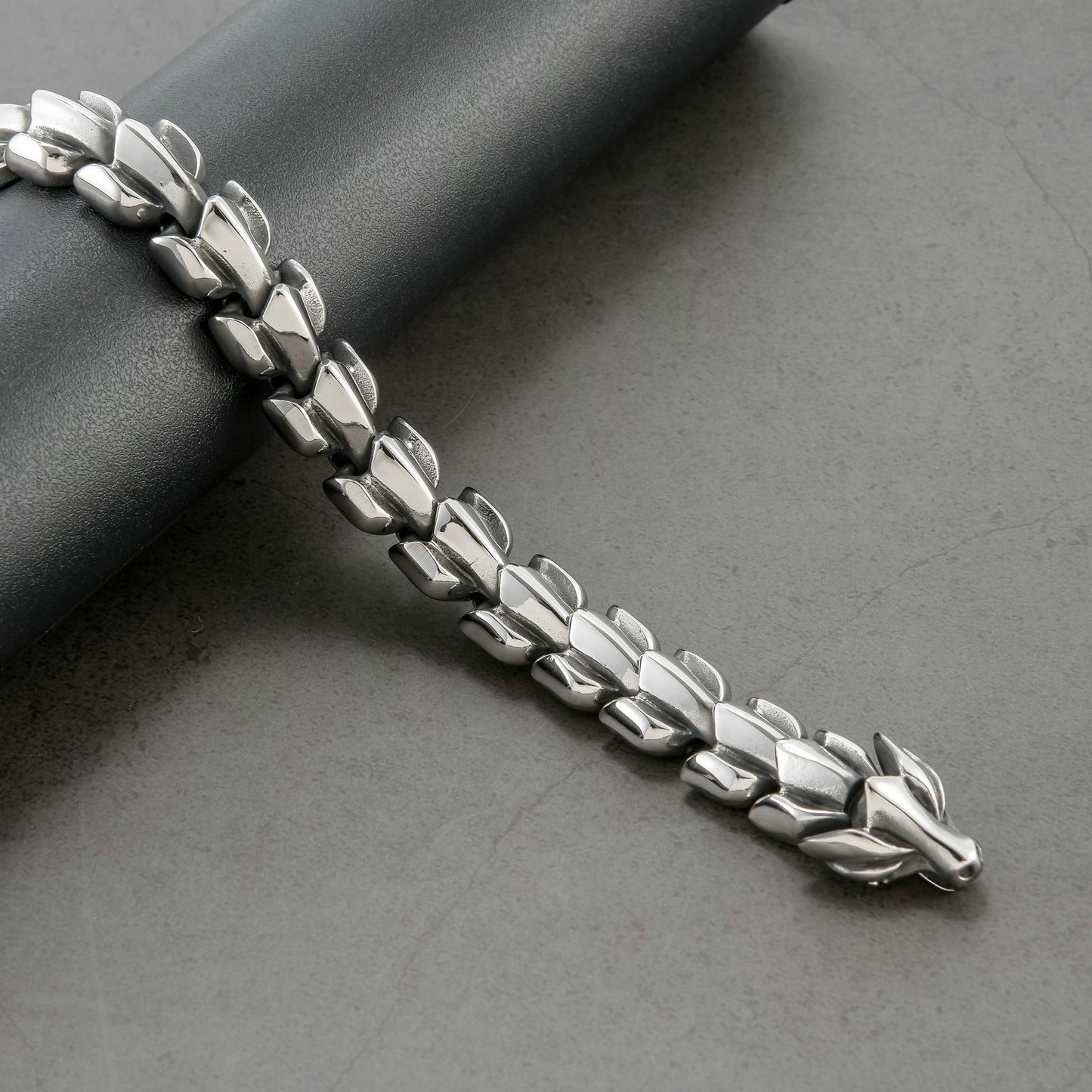 The Midgard Serpent - Stainless Steel Bracelet