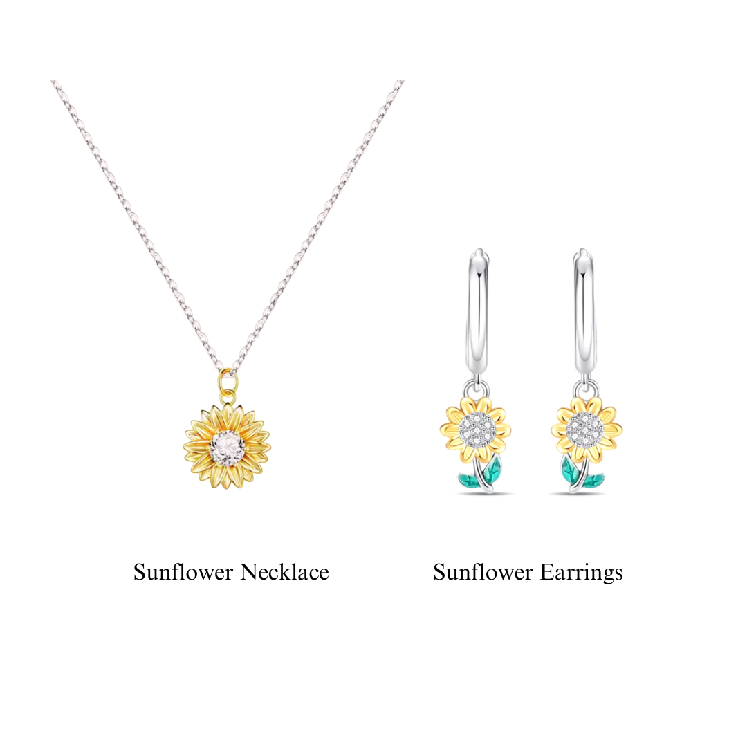 Sunflower Necklace