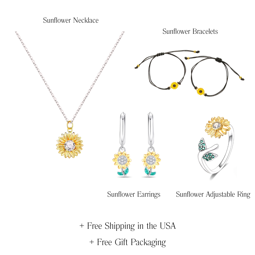 Sunflower Necklace