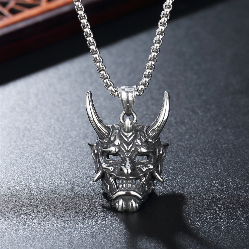 Bonjour Stainless Steel Necklace: Cold Metal Soul Aesthetics