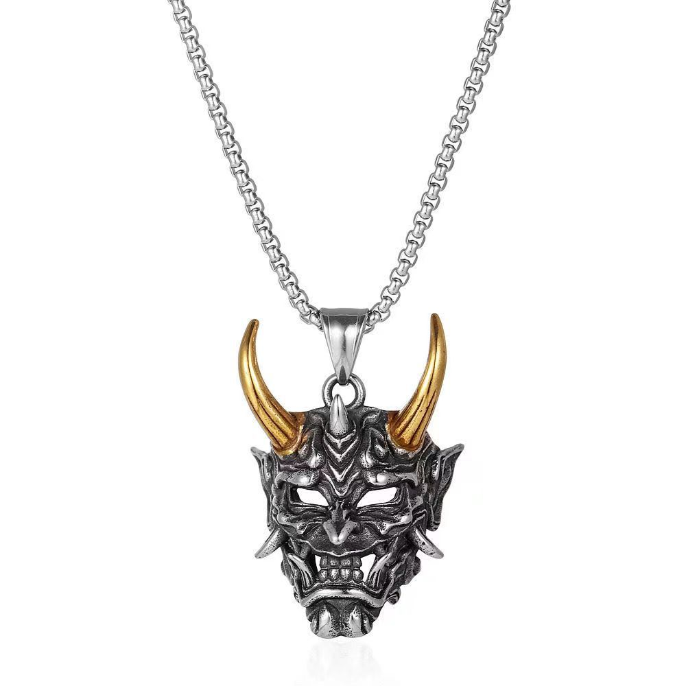 Bonjour Stainless Steel Necklace: Cold Metal Soul Aesthetics