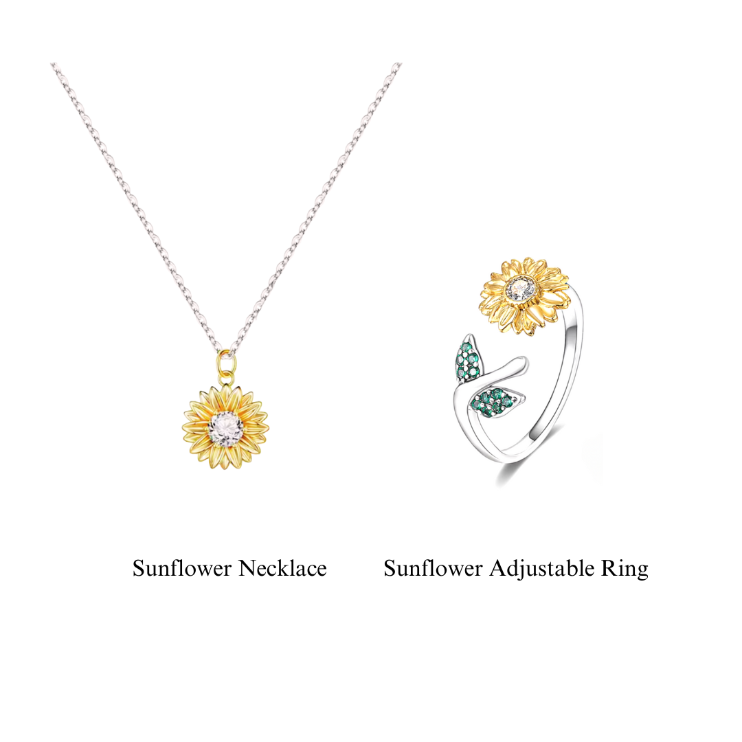 Sunflower Necklace