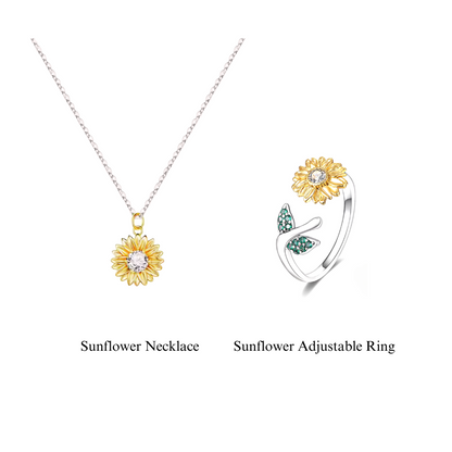 Sunflower Necklace