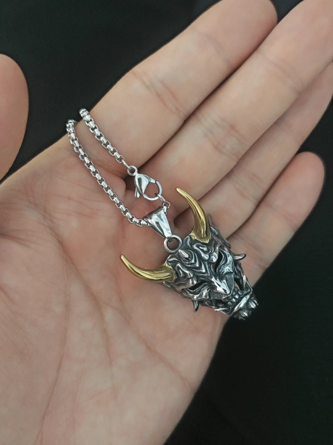 Bonjour Stainless Steel Necklace: Cold Metal Soul Aesthetics