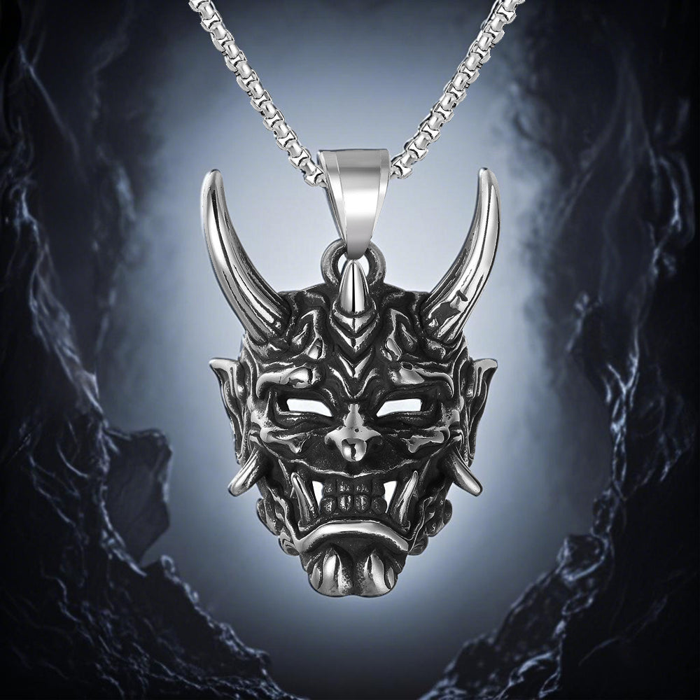 Bonjour Stainless Steel Necklace: Cold Metal Soul Aesthetics