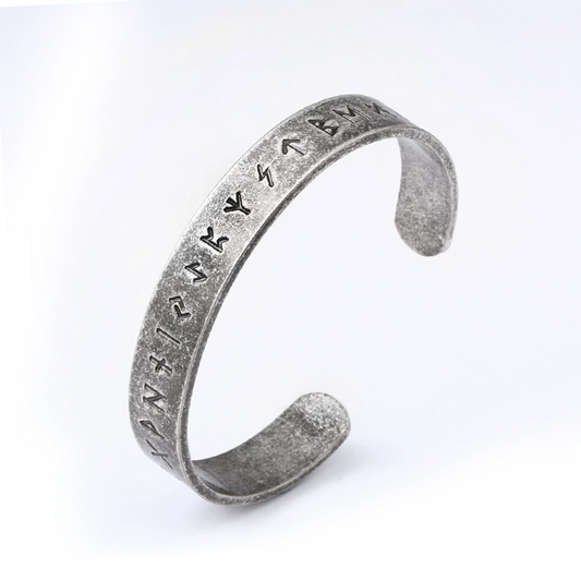 Stainless Steel Viking Rune Bracelet