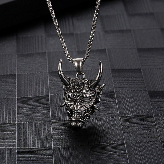 Bonjour Stainless Steel Necklace: Cold Metal Soul Aesthetics