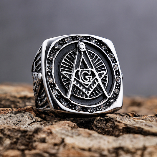 Masonic Signet Ring: Wisdom Forged in Metal