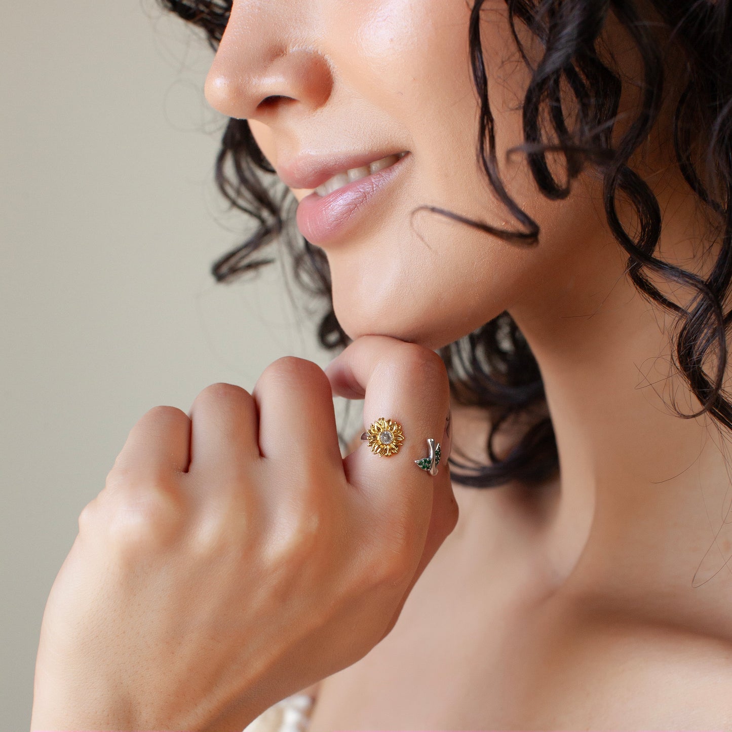 Sunflower Necklace