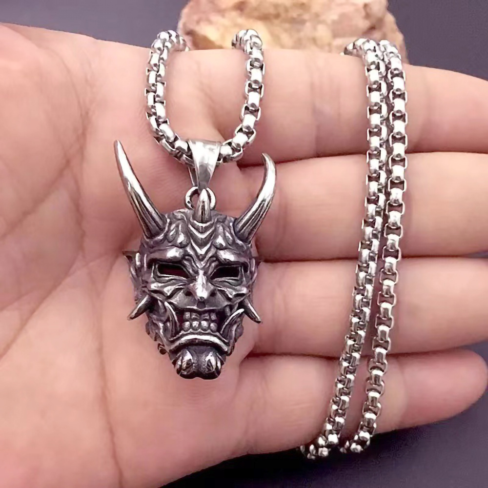 Bonjour Stainless Steel Necklace: Cold Metal Soul Aesthetics