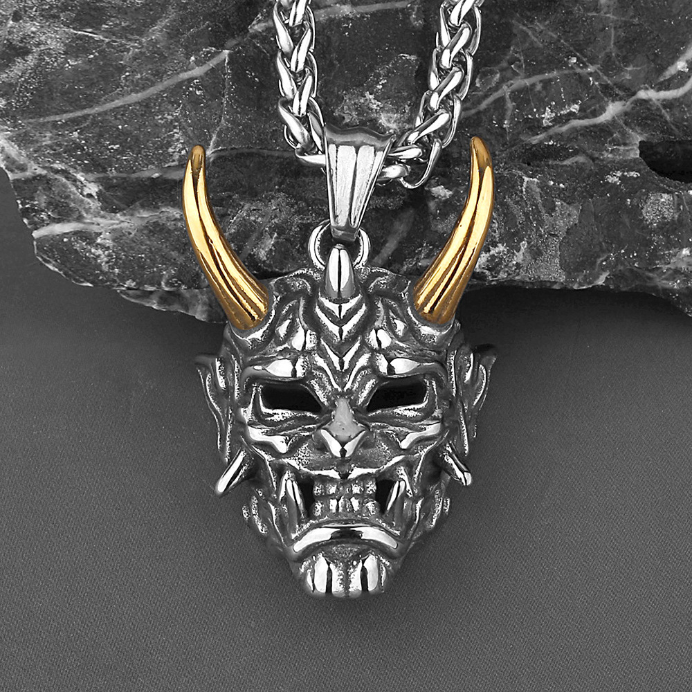Bonjour Stainless Steel Necklace: Cold Metal Soul Aesthetics